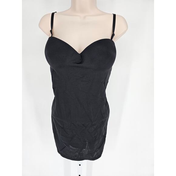 Sweet Nothings By Maidenform Womens Sz 36D Dress Shapewear Solid Black - Picture 1 of 5